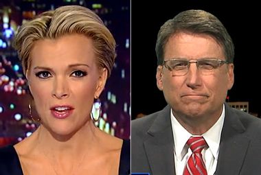 Image for WATCH: Megyn Kelly rakes North Carolina Governor Pat McCrory over the coals for his factually unfounded fear of transgender people