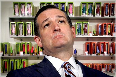 Ted Cruz; dildos