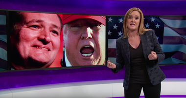 Image for Samantha Bee's devastating Ted Cruz kiss-off: 