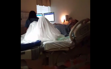Image for The wonder of childbirth, AutoPlayed: Woman gives birth live on Facebook