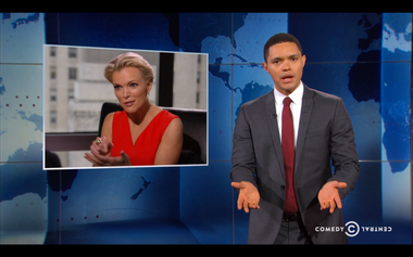 Image for Megyn Kelly and Donald Trump looked like a couple in a Cialis commercial: Trevor Noah