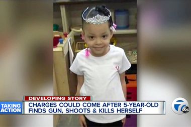 Image for Detroit girl a victim of another gun horror: 5-year-old fatally shoots herself with .38 found under her grandma's pillow