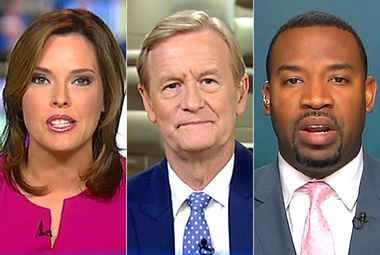 Image for Watch Fox News' Steve Doocy squirm as he's repeatedly owned by the liberal he invited on to play a patsy