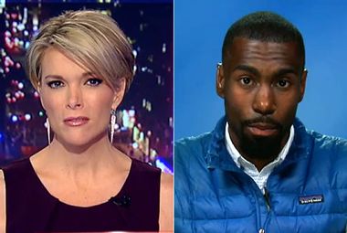 Image for Megyn Kelly can't handle the truth, cuts off Black Lives Matter's DeRay Mckesson on the death of Freddie Gray