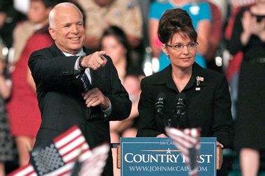 John McCain, Sarah Palin