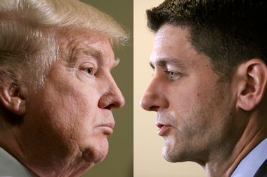 Donald Trump, Paul Ryan