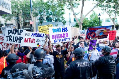 Donald Trump protest