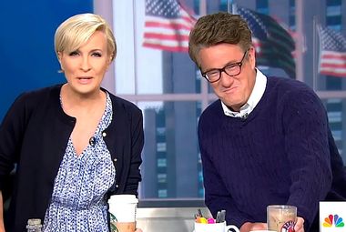 Image for WATCH: Joe Scarborough and Mika Brzezinski make light of Page Six report romantically linking the 