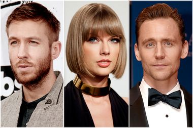 Calvin Harris, Taylor Swift, Tom Hiddleston