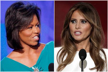 Michelle Obama; Melania Trump