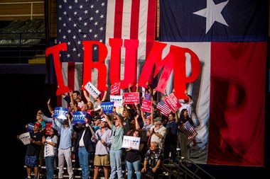 Republican Presidential Nominee Donald Trump Holds Rally In Austin, Texas