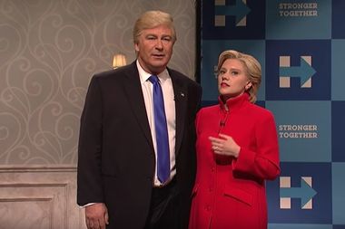 Image for WATCH: Alec Baldwin can't stand playing Donald Trump on 