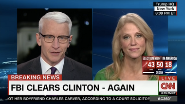 Image for Watch: Anderson Cooper grills Kellyanne Conway on transparency: 