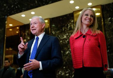Jeff Sessions, Kellyanne Conway