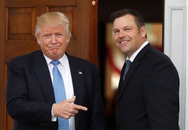 Donald Trump, Kris Kobach