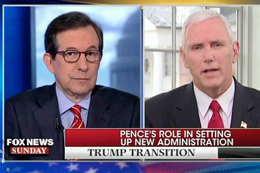 Chris Wallace, Mike Pence