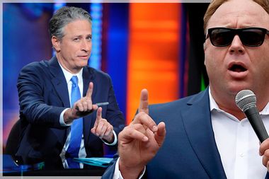 Jon Stewart; Alex Jones