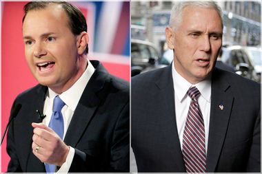 Mike Pence and Mike Lee