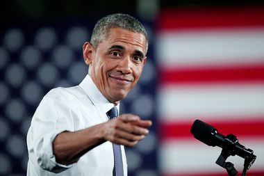 President Obama Speaks On Automotive And Manufacturing Industry At Ford Michigan Assembly Plant