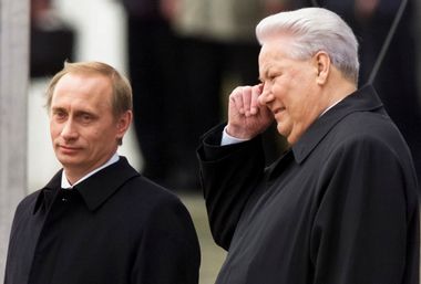 Vladimir Putin, Boris Yeltsin