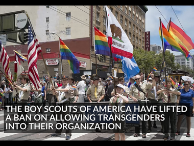 Image for WATCH: Trump, Boy Scouts of America offer unlikely support of LGBTQ community