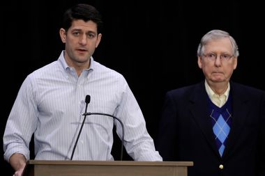 Paul Ryan, Mitch McConnell at GOP congressional retreat in Philadelphia