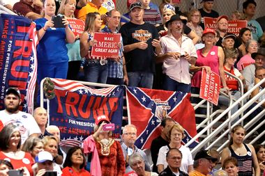 Donald Trump Campaigns In Jacksonville, Florida