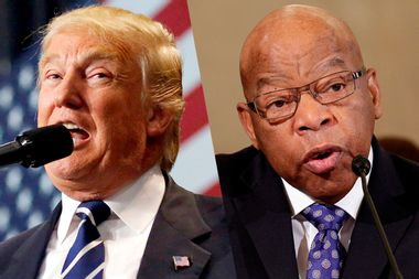 Donald Trump; John Lewis