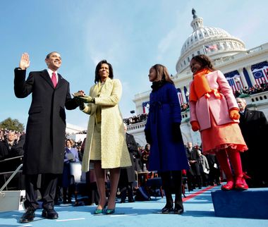 Barack Obama, Michelle Obama, Sasha Obama, Malia Obama