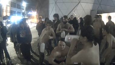Image for Shia LaBeouf's anti-Trump project livestream shuts down after neo-Nazis hijacked the exhibit to spread their hate