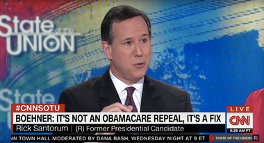 Image for WATCH: Rick Santorum suggests 
