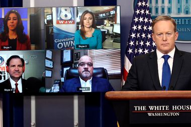 White House Press Secretary Sean Spicer Holds Daily News Briefing