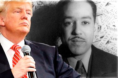 Image for Langston Hughes saw Donald Trump coming: 
