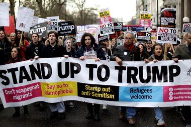Britain Trump Protest