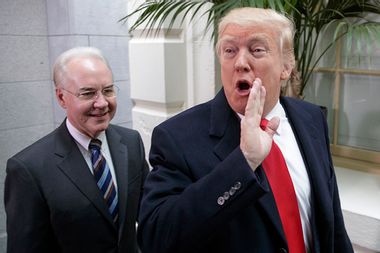 Tom Price, Donald Trump