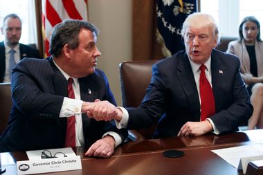 Donald Trump, Haider al-Abadi, Chris Christie