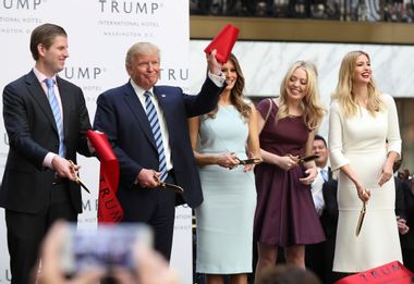 Donald Trump, Eric Trump, Melania Trump, Tiffany Trump, Ivanka Trump