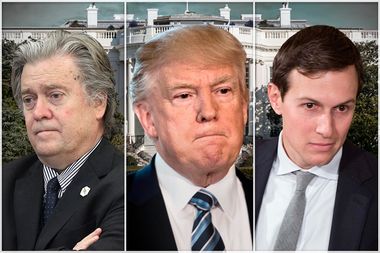 Steve Bannon; Donald Trump; Jared Kushner