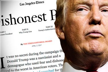 Image for He told us who he was: The L.A. Times discovers Donald Trump's vileness — why was any of it a surprise?