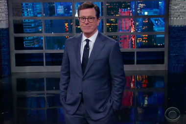 Image for WATCH: Stephen Colbert trolls Trump and the GOP for total hypocrisy on mishandling of classified intel