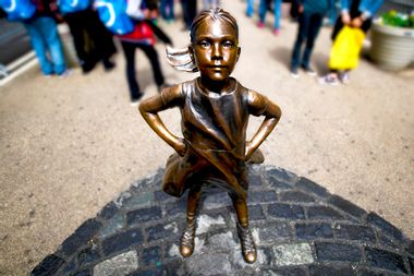 The "Fearless Girl"