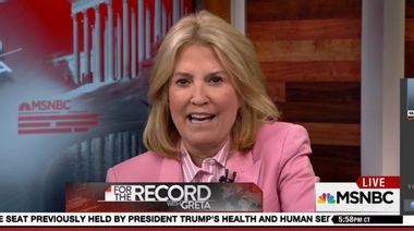 Image for Greta Van Susteren is out at MSNBC after six short months