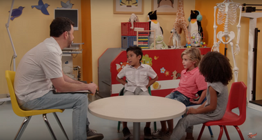 Image for Jimmy Kimmel discusses health care with kids