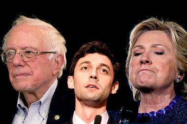 Bernie Sanders; Jon Ossoff; Hillary Clinton