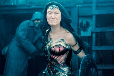Trump as Wonder Woman