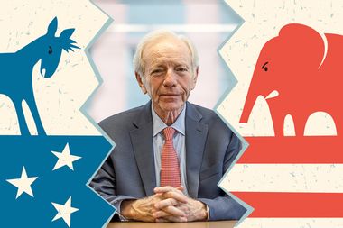 Image for WATCH: Joe Lieberman on the virtues of centrism — and why he blocked a public option in Obamacare
