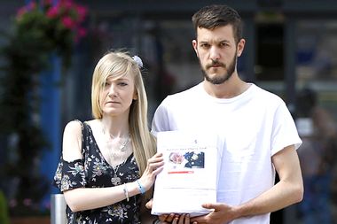 Connie Yates and Chris Gard, parents of Charlie Gard