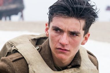 Fionn Whitehead as Tommy in "Dunkirk"