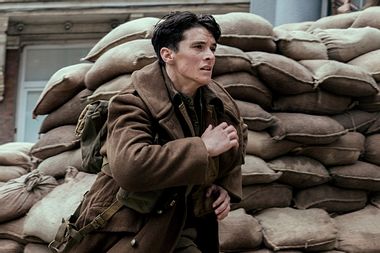 Fionn Whitehead as Tommy in "Dunkirk"