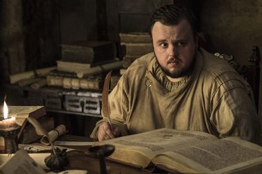 John Bradley as Samwell Tarly in "Game of Thrones"